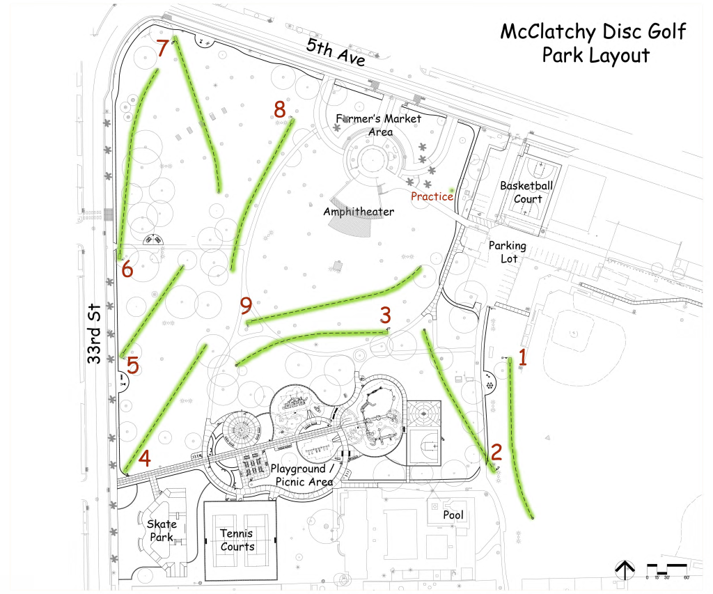 McClatchy Park and Disc Golf Course Grand Opening October 18th