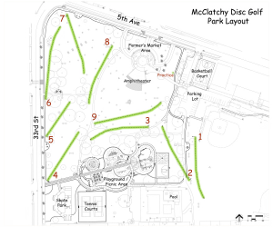 McClatchy Park DGC Course Plan