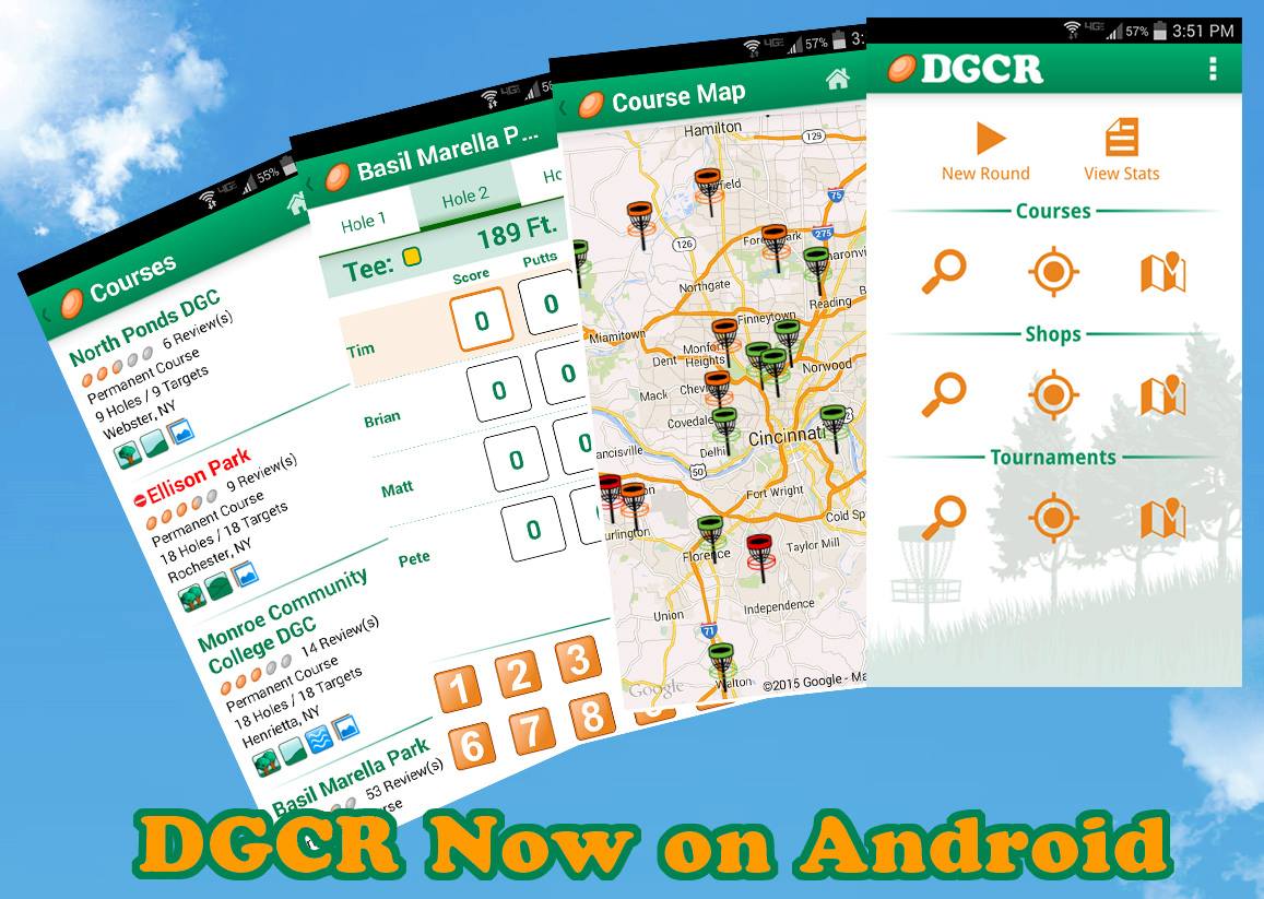 Disc Golf Course Review Mobile App Hits Android [UPDATED] 3