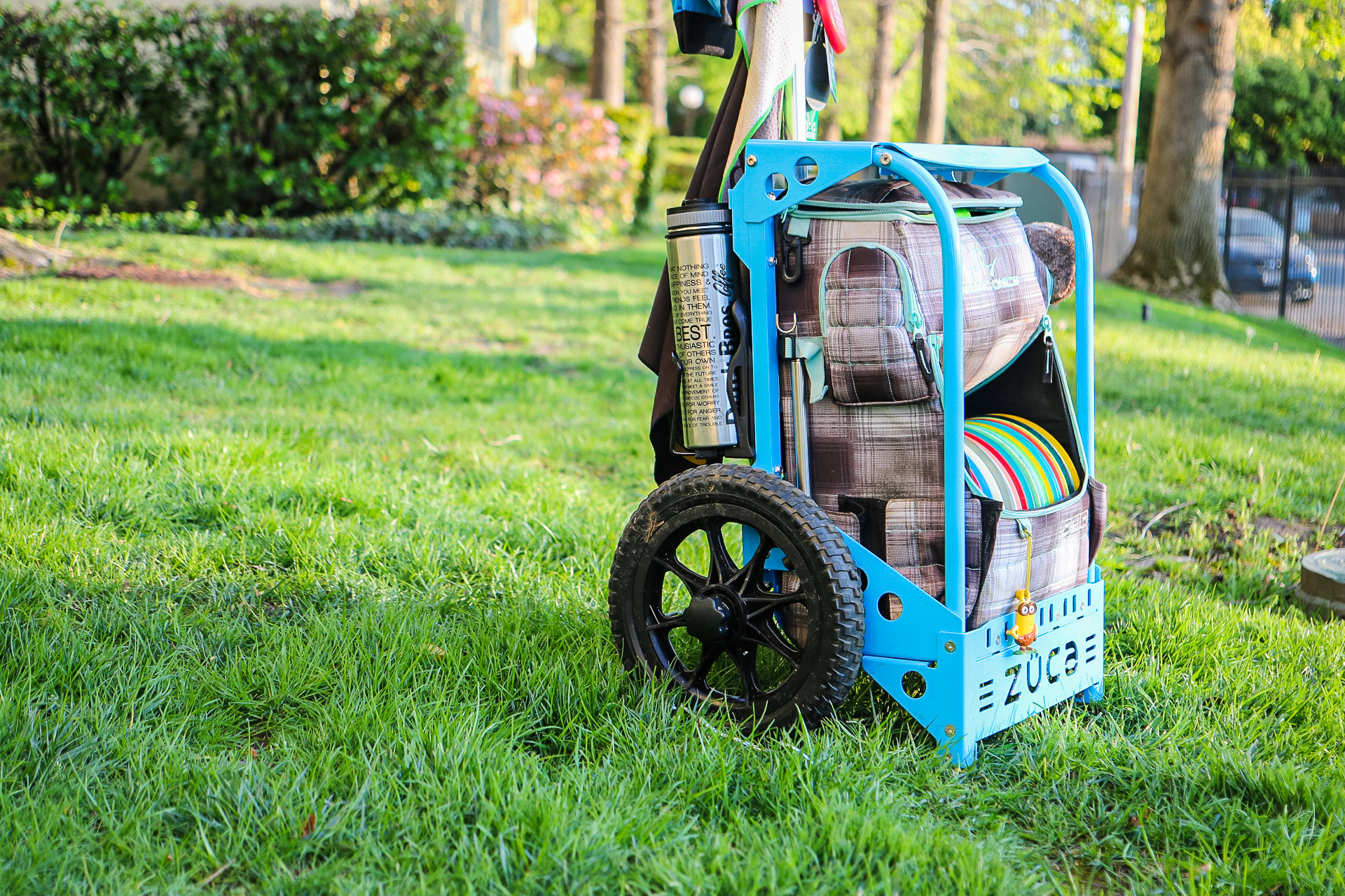 Zuca backpack disc golf cart